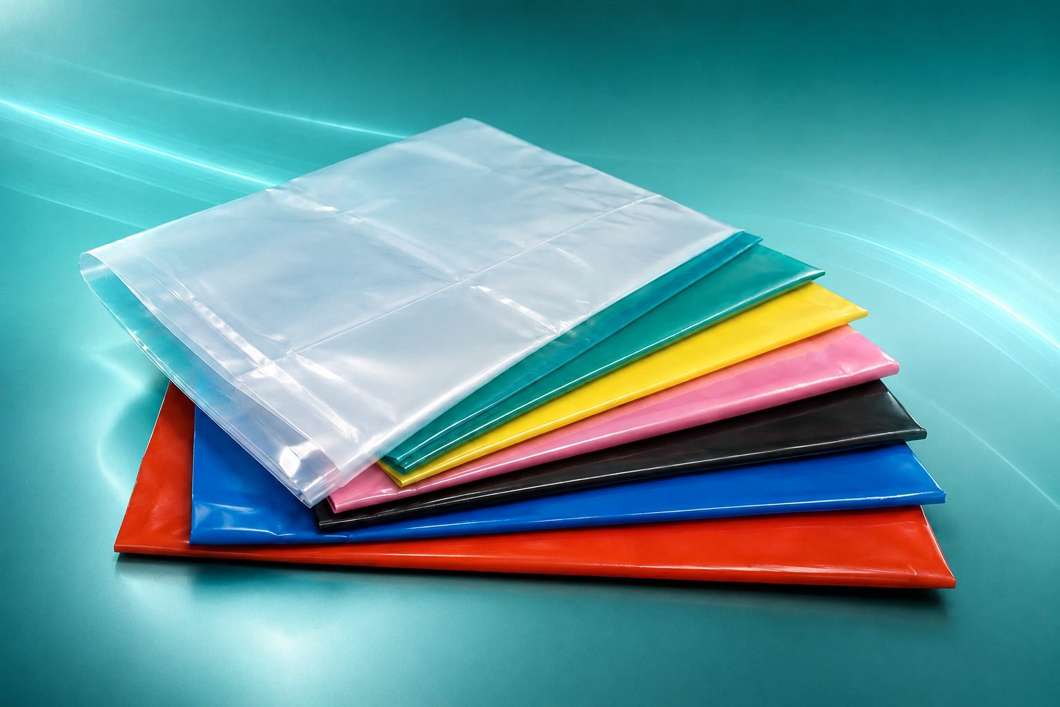 Bolsas de polietileno de distintos colores