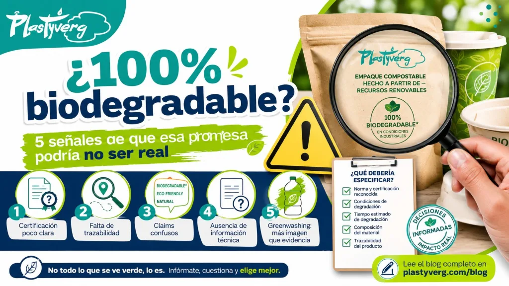 Blog — ¿100% biodegradable? 5 señales de que esa promesa podría no ser real