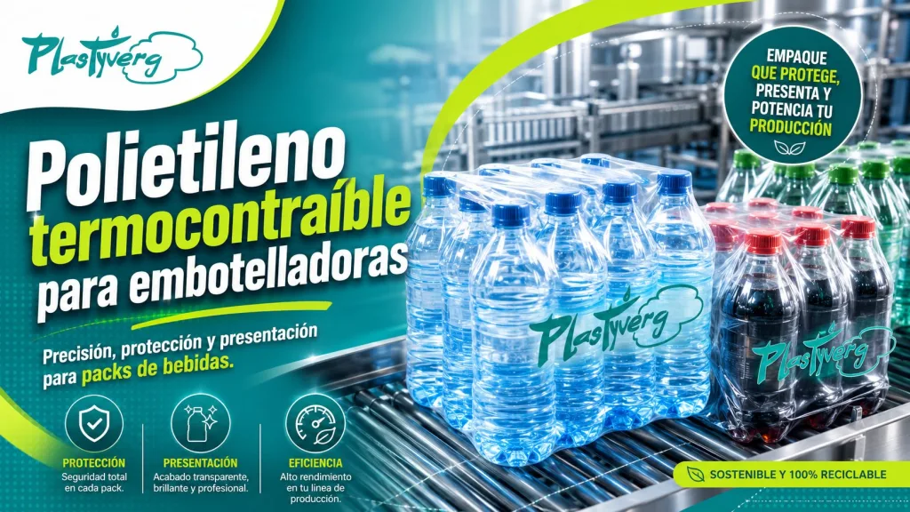 Blog — Polietileno termocontraíble para embotelladoras: eficiencia, presentación y seguridad en cada pack