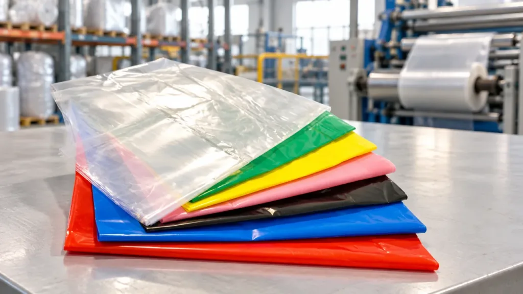 Bolsas de Polietileno para Todo Uso y Diversas Medidas en contexto industrial